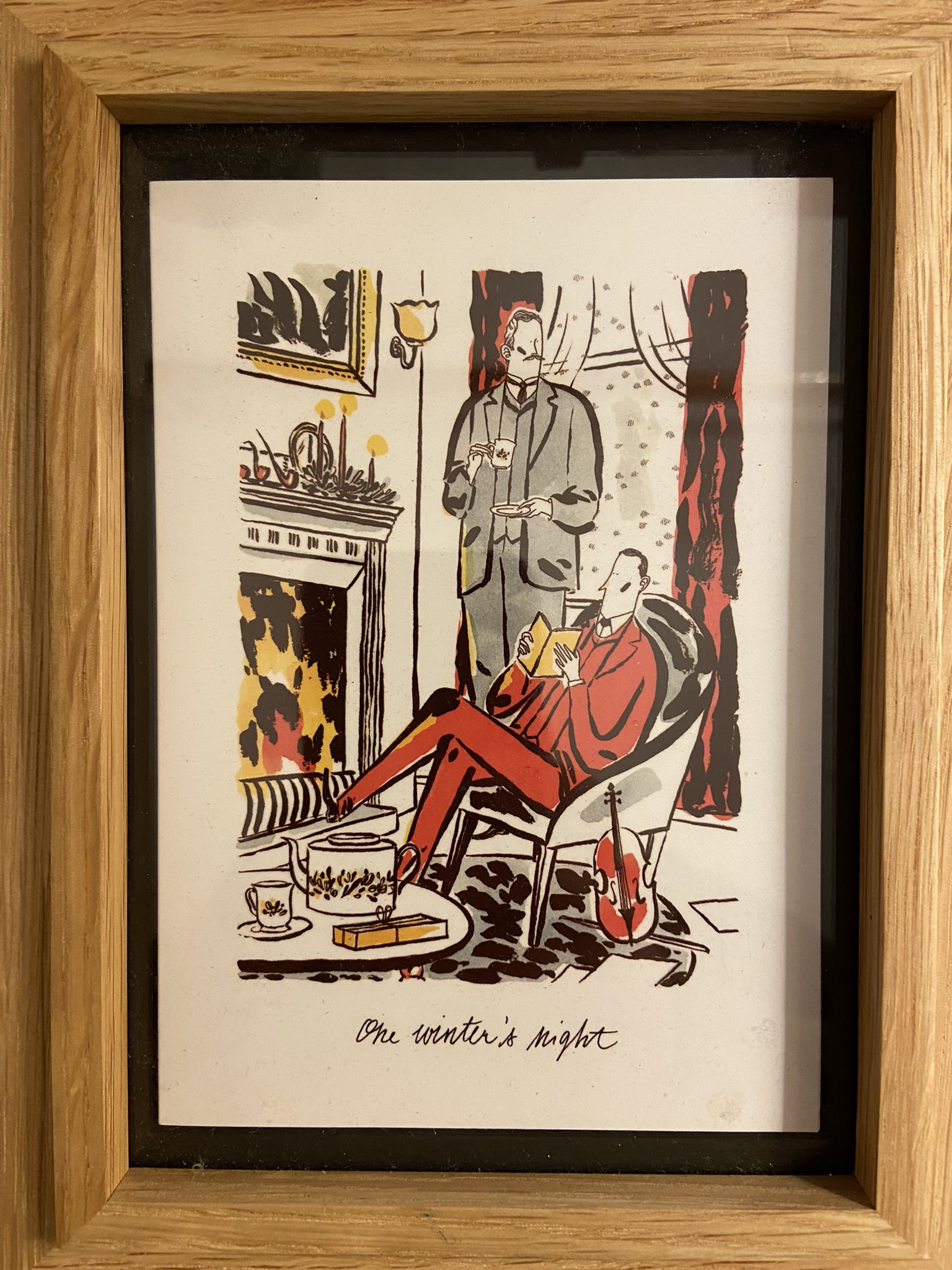 Sherlock Holmes Society of London Christmas Card 2021